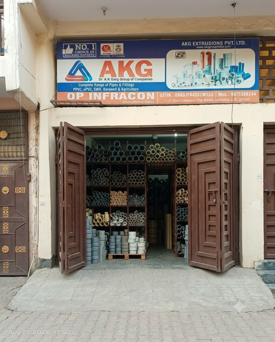 OP Infracon Storefront & Warehouse Sahibabad